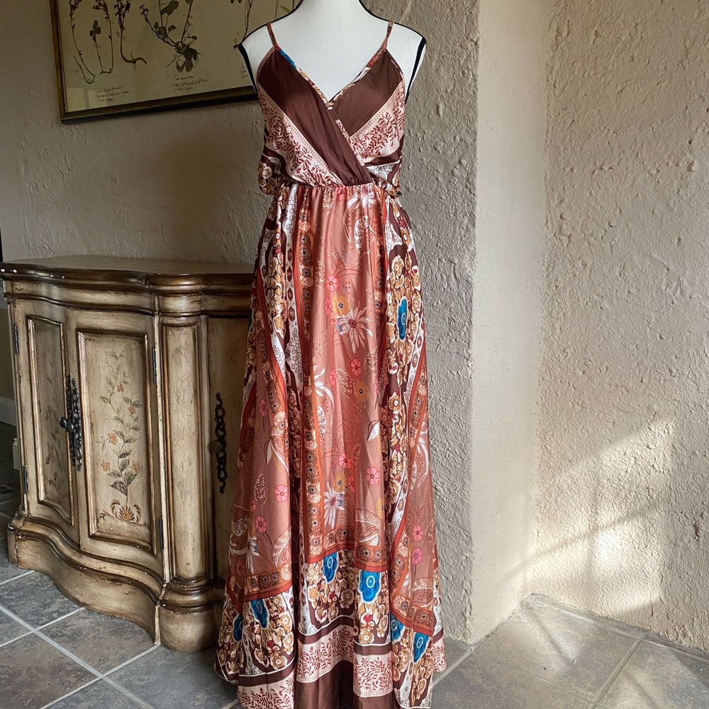 Bohemian maxi dress